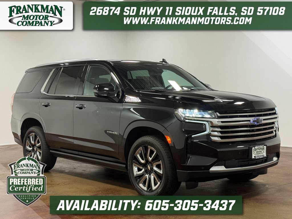 Used 2021 Chevrolet Tahoe High Country w/ Premium Package