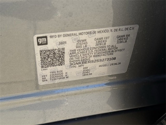 New 2025 Chevrolet Blazer RS w/ Driver Confidence II Package image 30