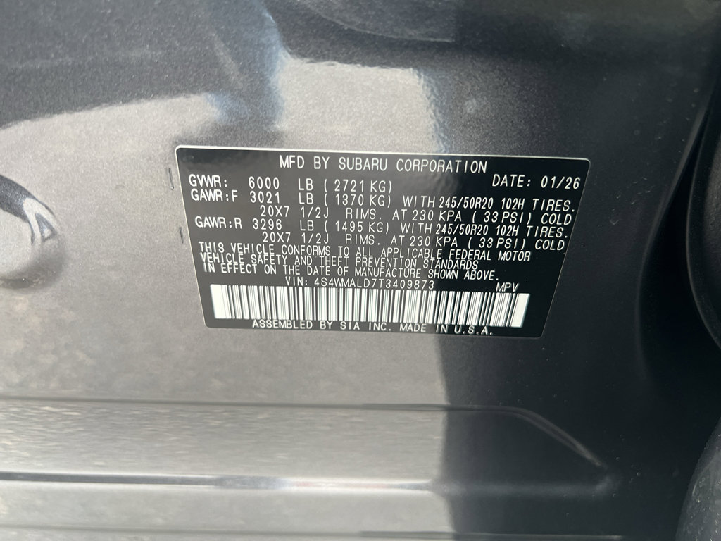 New 2026 Subaru Ascent Bronze Edition AWD/4WD image 34