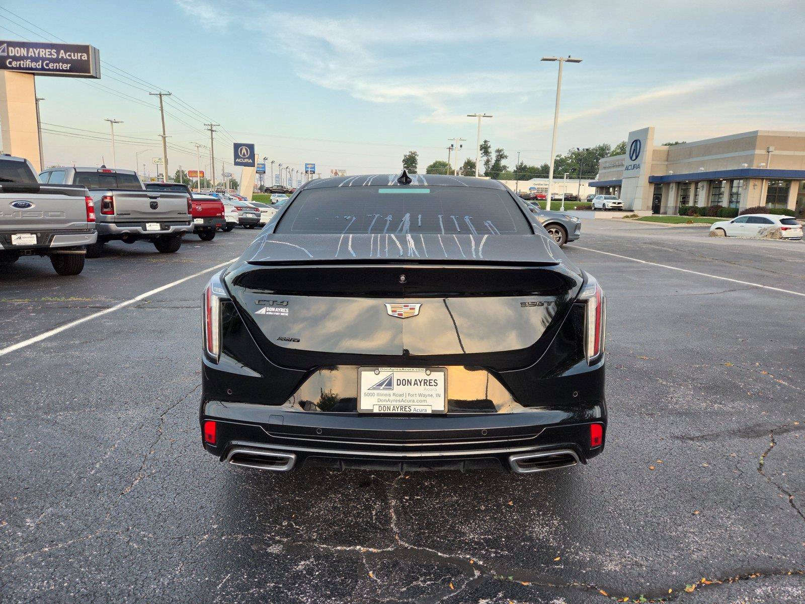 Used 2023 Cadillac CT4 Sport w/ LPO, ONYX Package AWD/4WD image 28