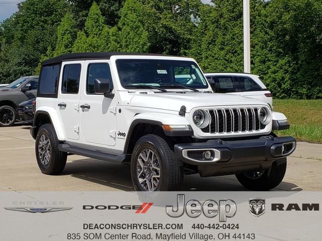 New 2025 Jeep Wrangler Unlimited Sahara