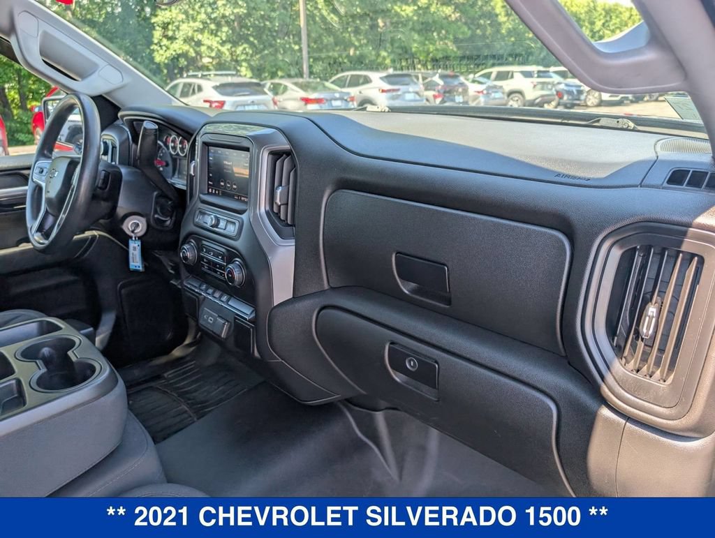 Used 2021 Chevrolet Silverado 1500 Custom Trail Boss w/ Safety Confidence Package AWD/4WD image 39