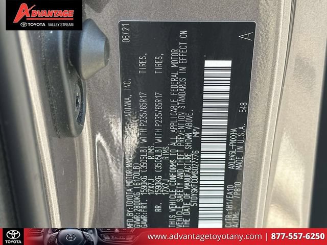 Used 2021 Toyota Sienna XLE AWD/4WD image 22