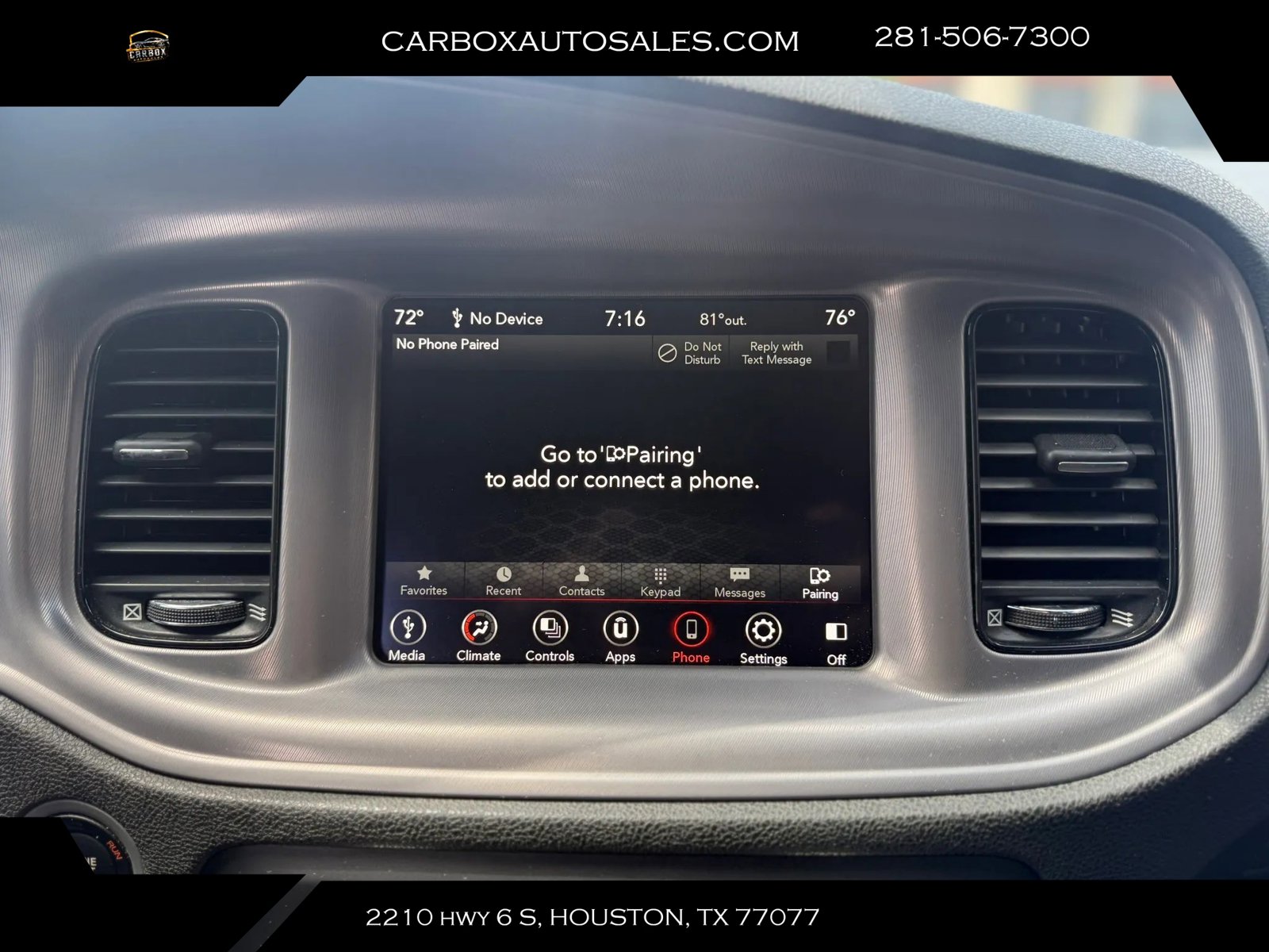 Used 2023 Dodge Charger GT w/ Blacktop Package RWD image 14