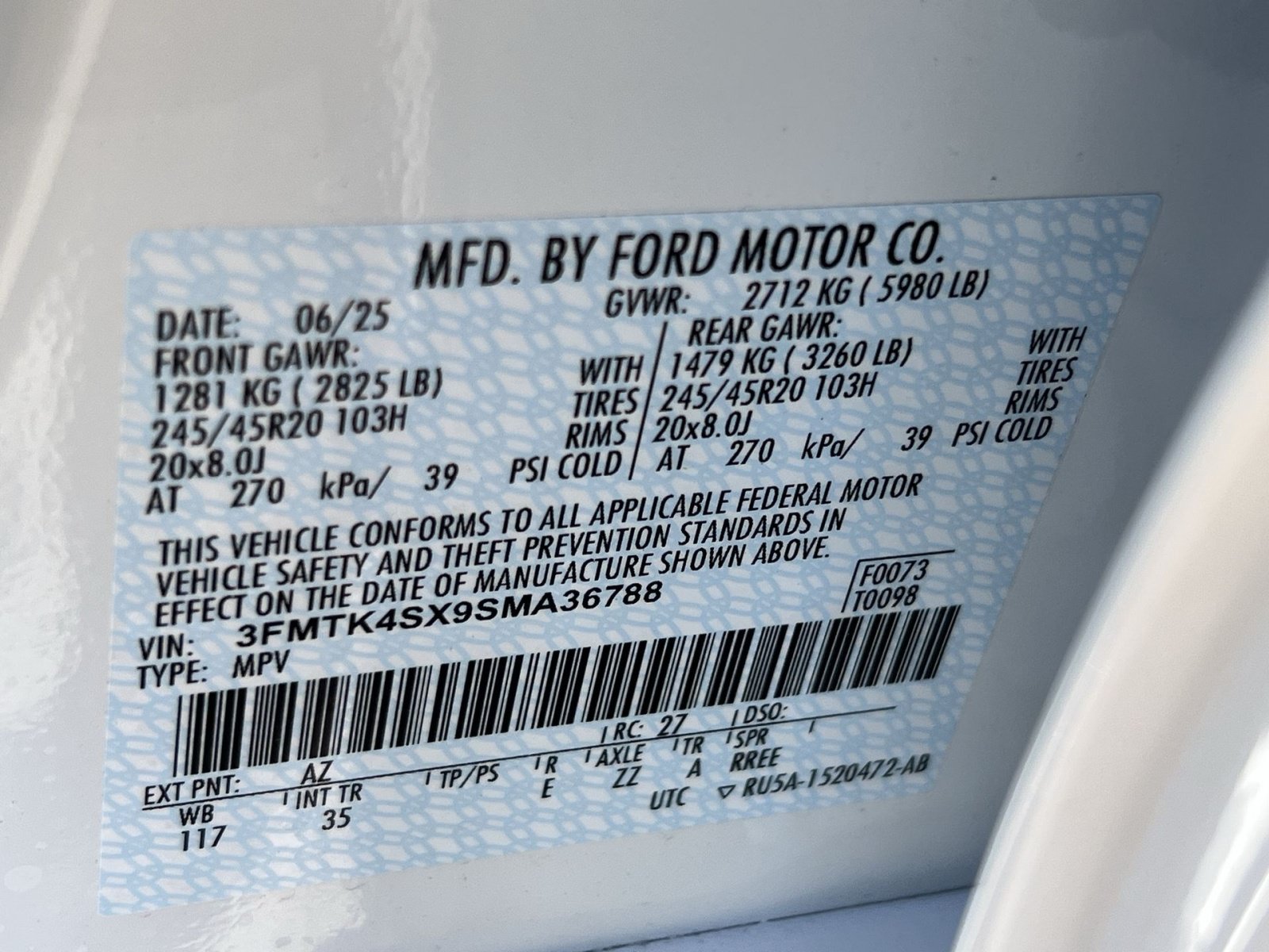 New 2025 Ford Mustang Mach-E GT w/ Interior Protection Package AWD/4WD image 29