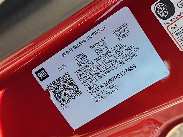 Certified 2023 Chevrolet Camaro ZL1 image 33