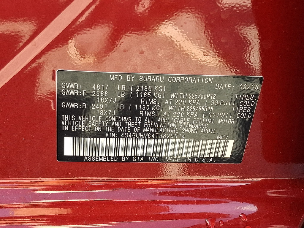 New 2026 Subaru Crosstrek 2.5i Limited AWD/4WD image 10