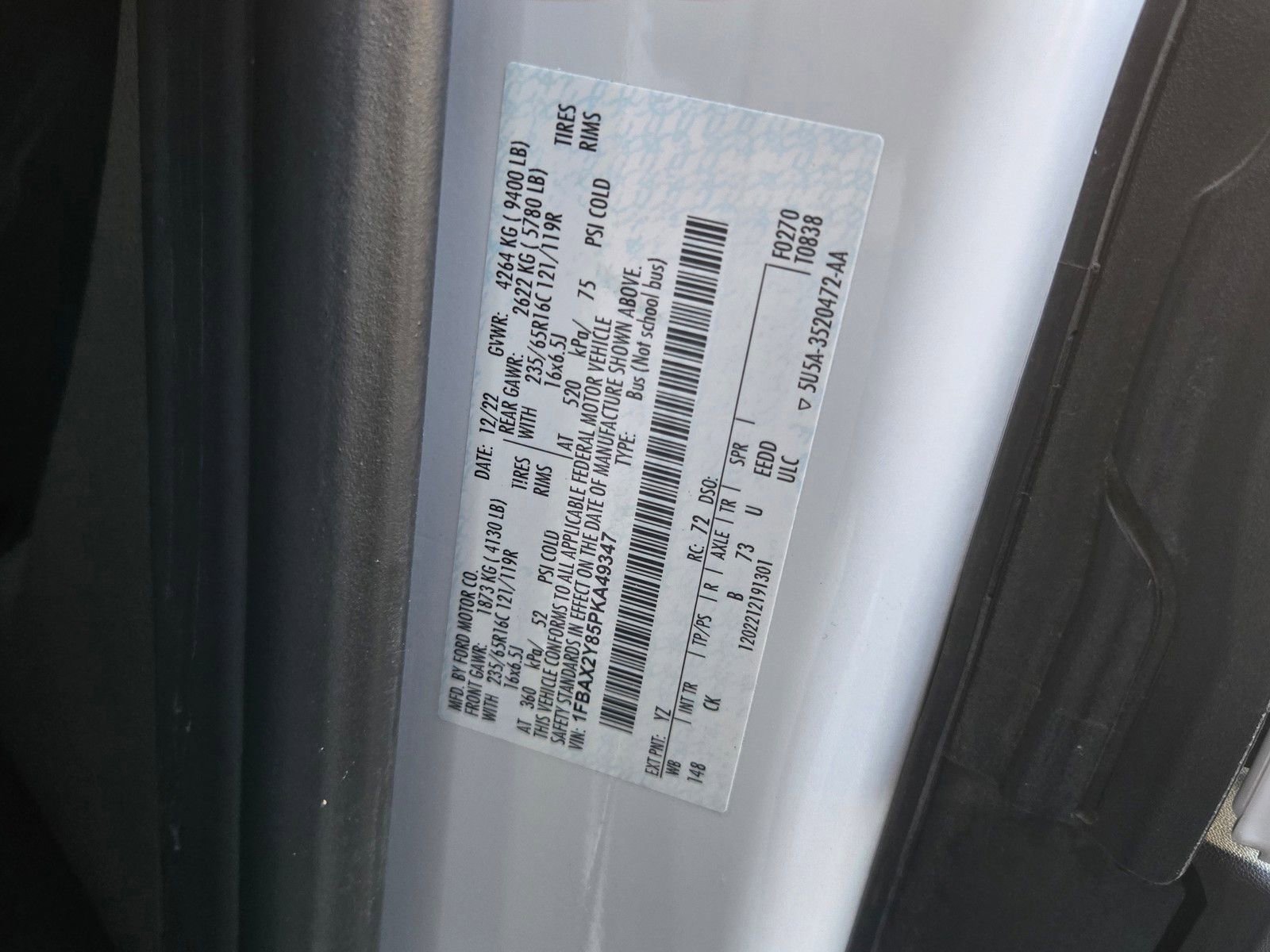 Used 2023 Ford Transit 350 XLT image 26