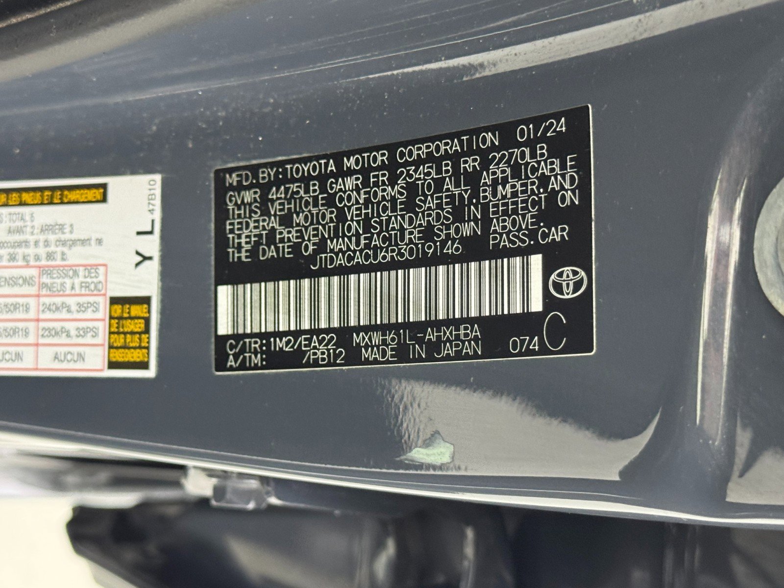 Used 2024 Toyota Prius Prime Premium w/ Advanced Technology Package FWD image 47