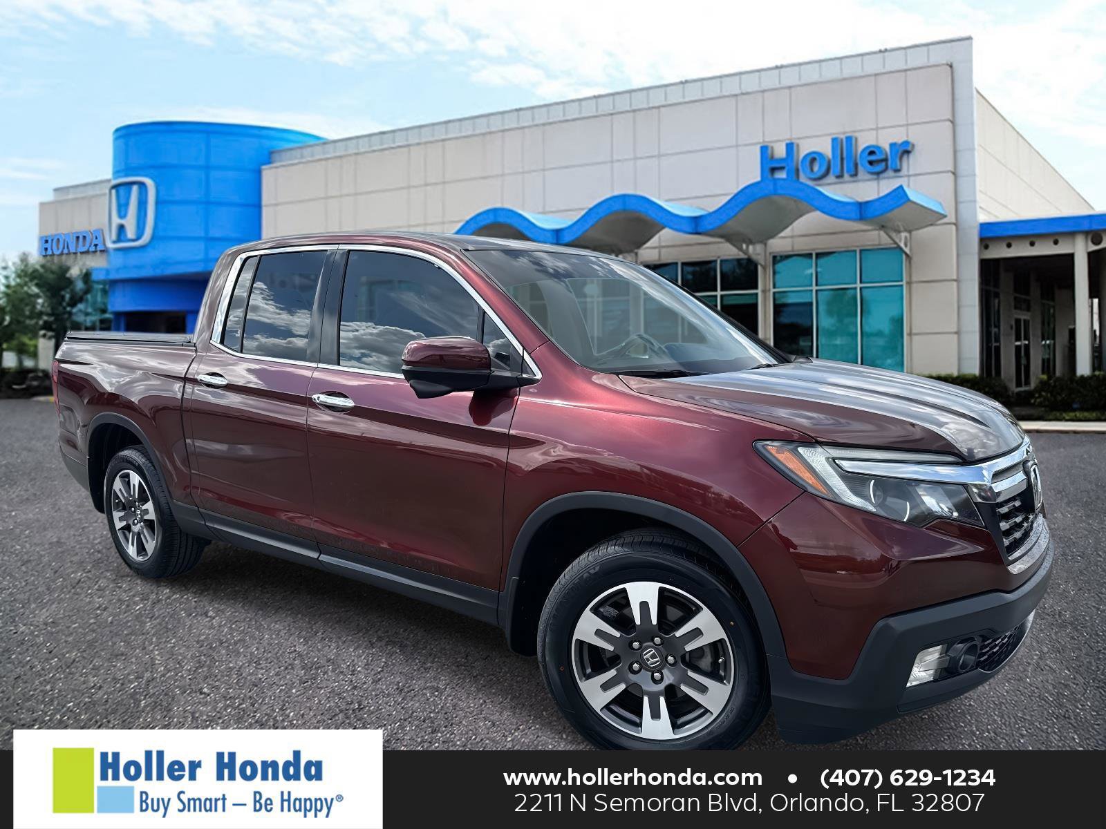 Used 2018 Honda Ridgeline RTL-T