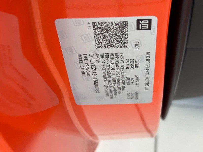 New 2026 Chevrolet Corvette Z06 image 16