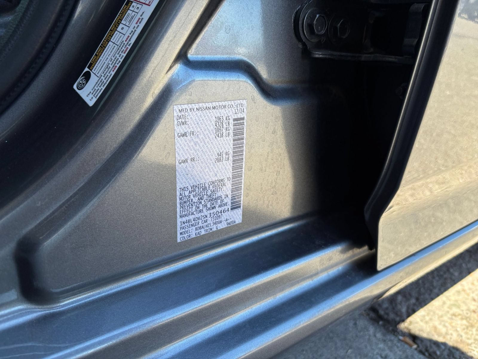 Used 2025 Nissan Altima 2.5 SV FWD image 30