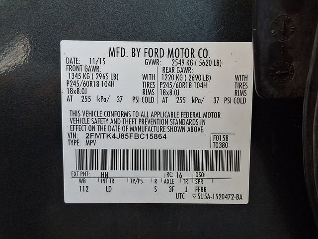 Used 2015 Ford Edge SEL w/ Equipment Group 201A AWD/4WD image 26