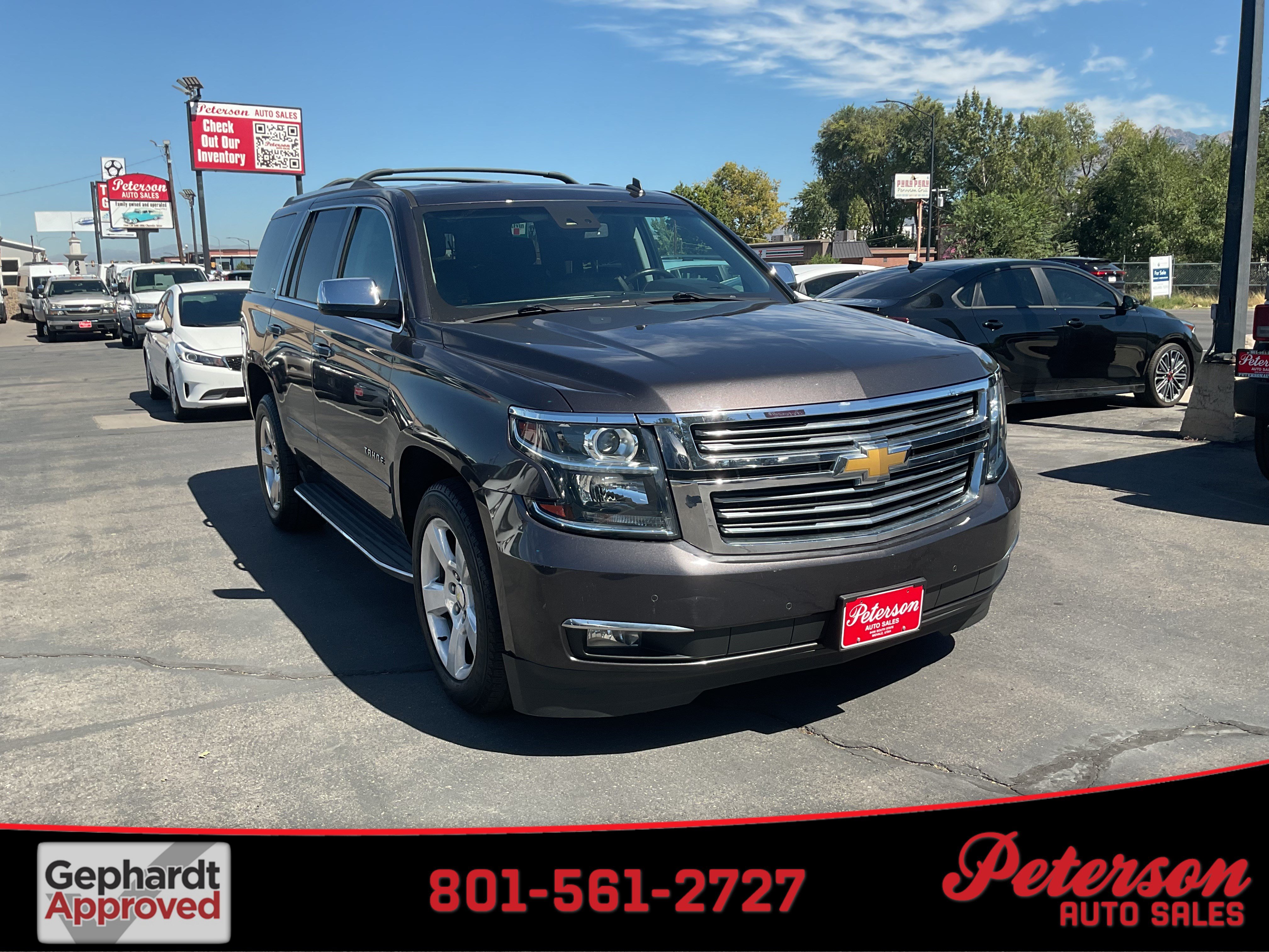 Used 2015 Chevrolet Tahoe LTZ AWD/4WD image 1