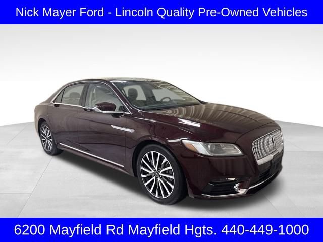 Used 2017 Lincoln Continental Select w/ Climate Package