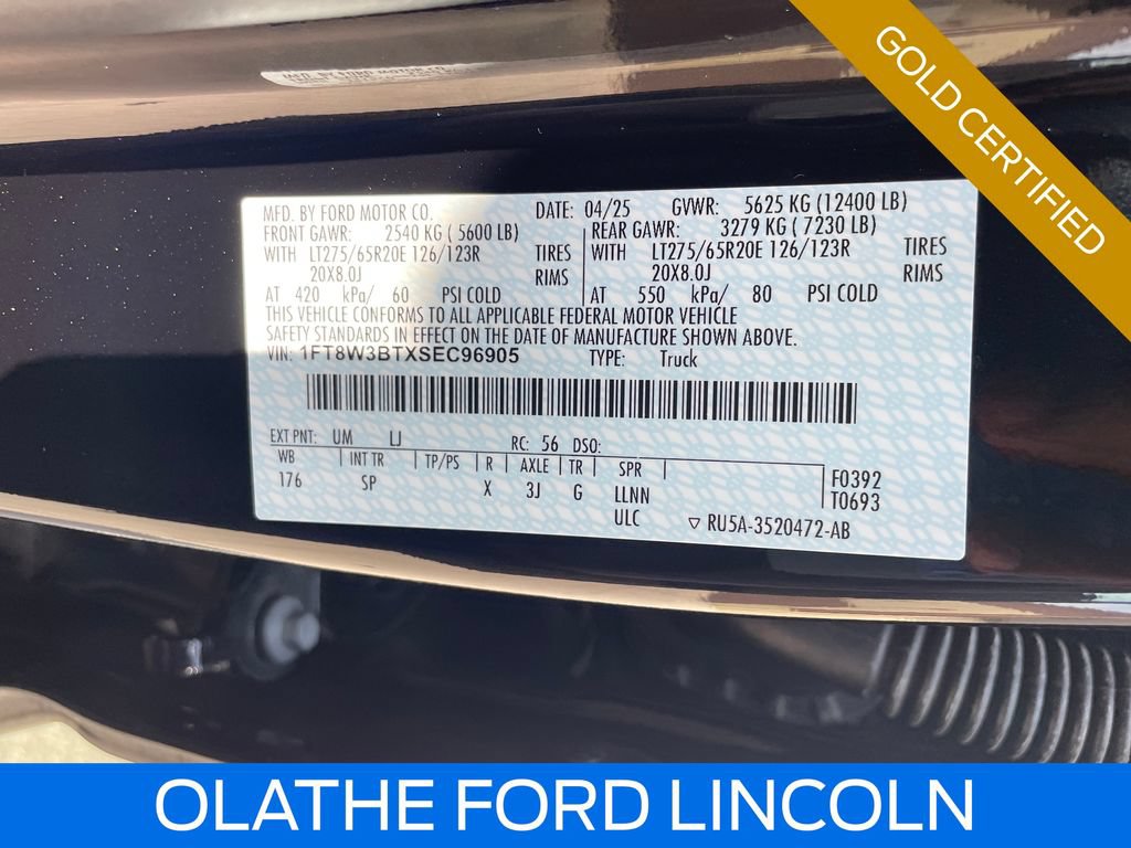 Certified 2025 Ford F350 King Ranch AWD/4WD image 23