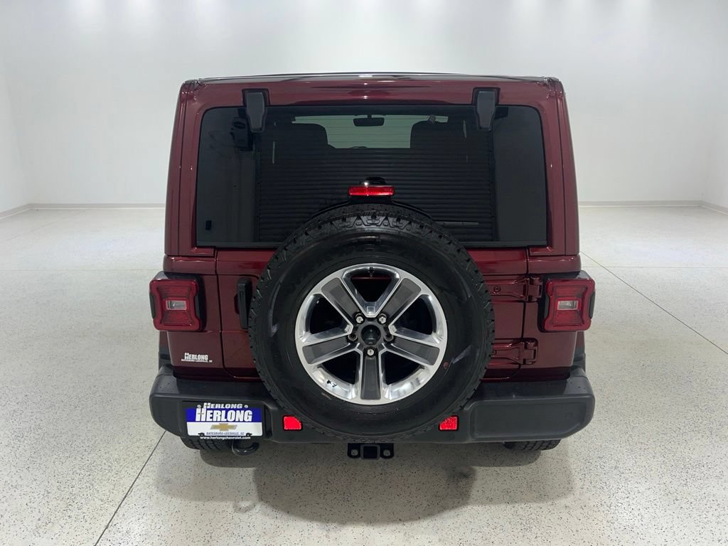 Used 2021 Jeep Wrangler Unlimited Sahara AWD/4WD image 4