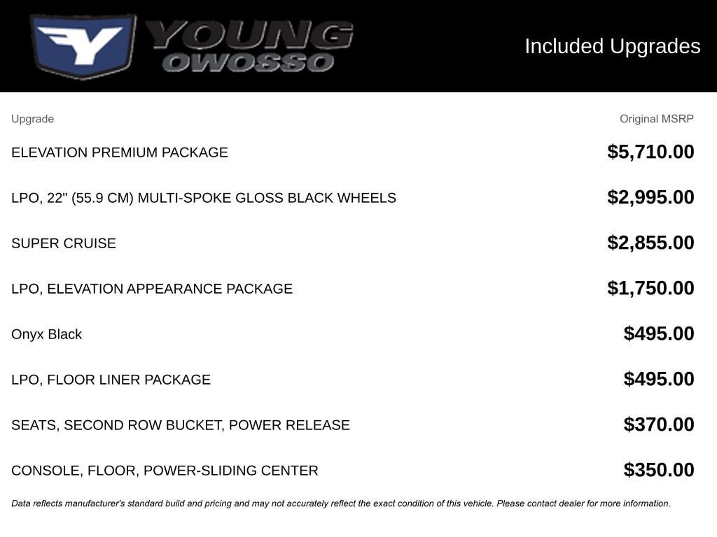 New 2026 GMC Yukon Elevation w/ Elevation Premium Package AWD/4WD image 3