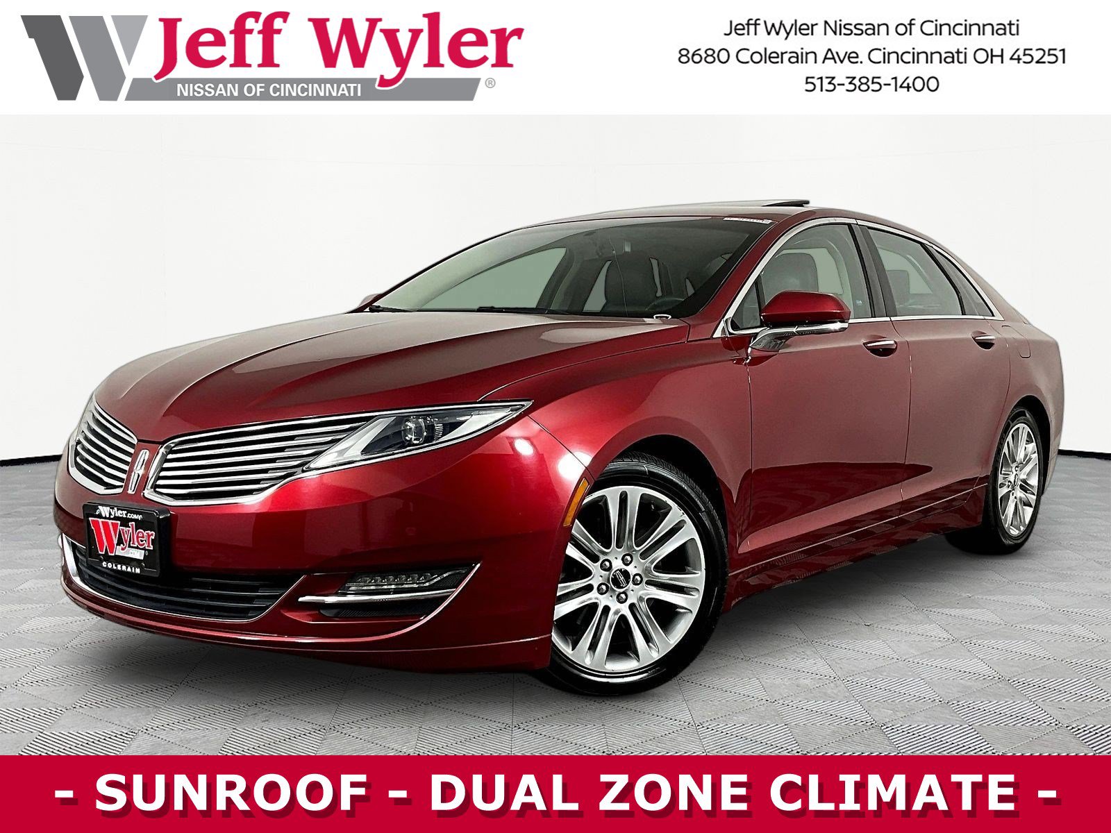 Used 2014 Lincoln MKZ w/ Equipment Group 101A Select FWD image 1