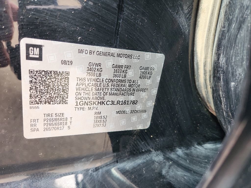 Certified 2020 Chevrolet Suburban LT AWD/4WD image 44