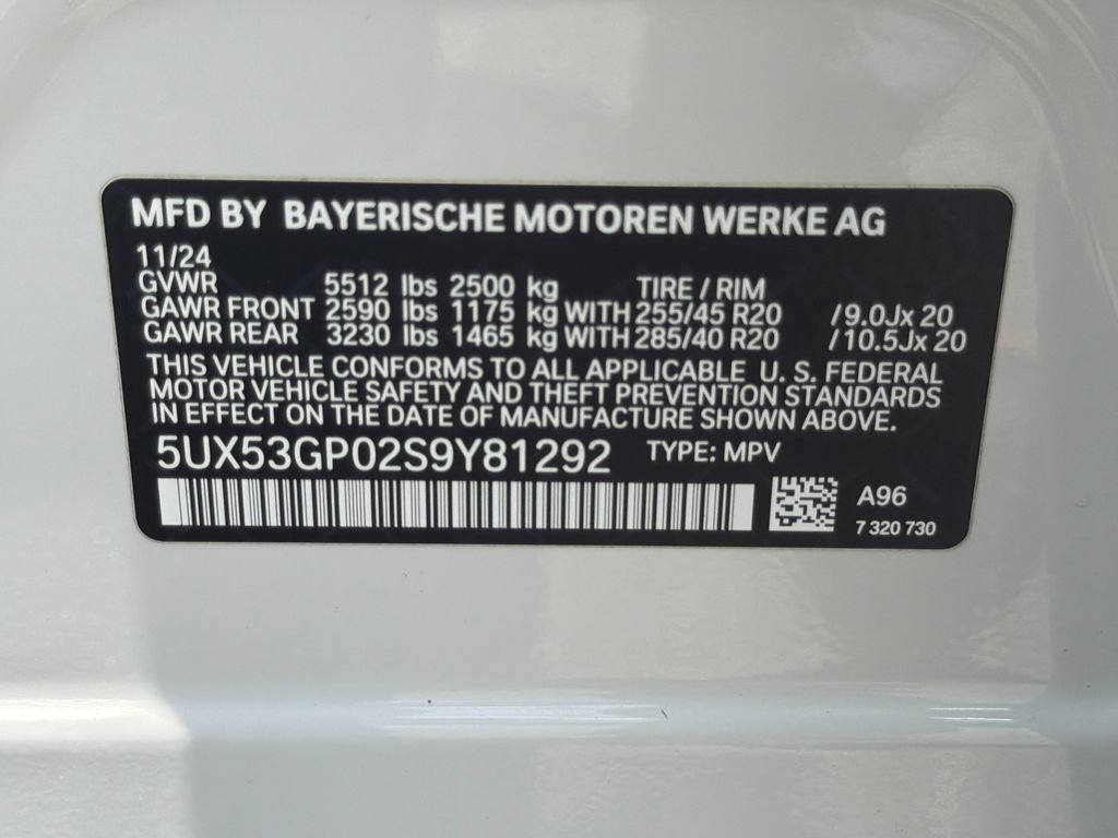 Used 2025 BMW X3 xDrive30i w/ Premium Package AWD/4WD image 38
