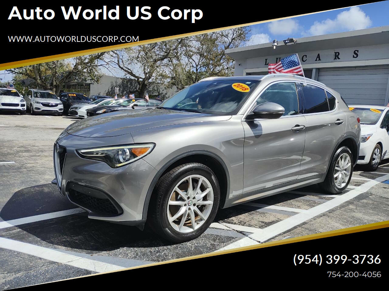 Used 2018 Alfa Romeo Stelvio Ti AWD/4WD image 1