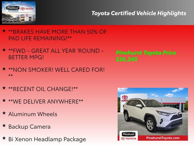 Certified 2021 Toyota RAV4 XLE FWD image 36