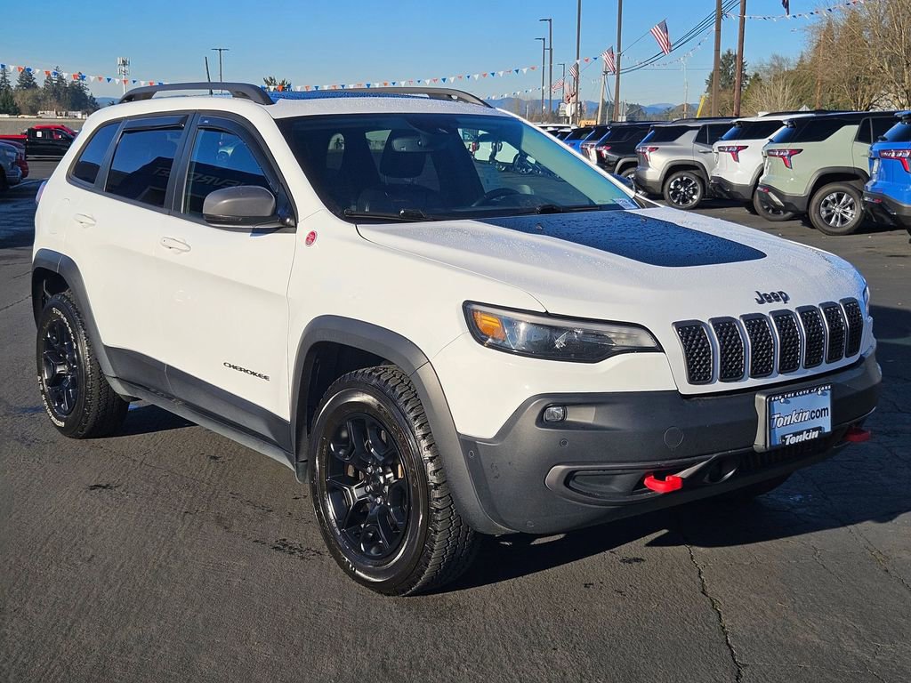 Used 2021 Jeep Cherokee Trailhawk w/ Sun, Sound & Nav Group image 8