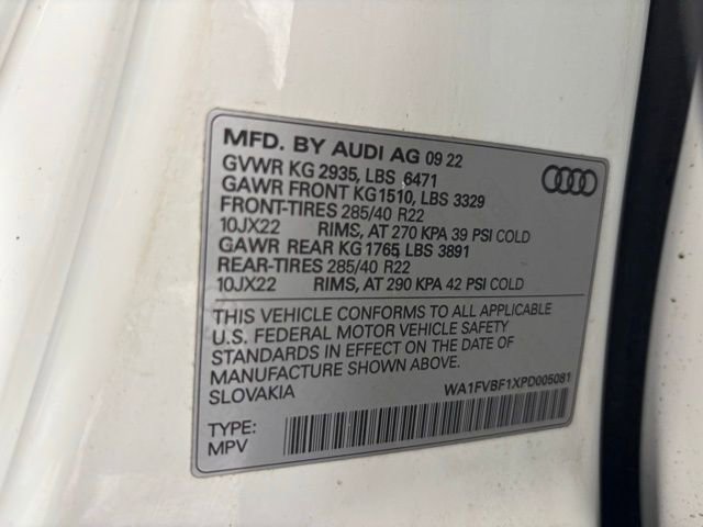 Used 2023 Audi Q8 Prestige AWD/4WD image 25