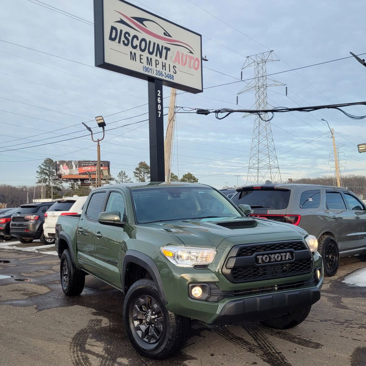 Used 2021 Toyota Tacoma SR5 w/ Trail Edition RWD image 2