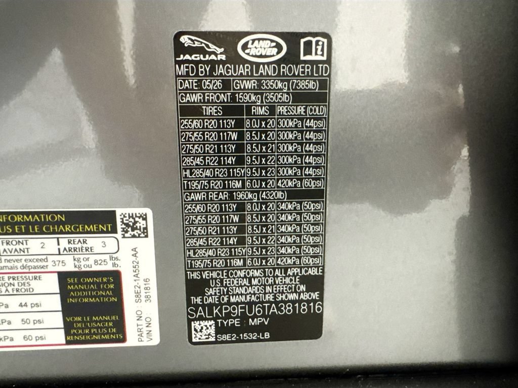 New 2026 Land Rover Range Rover SE AWD/4WD image 33