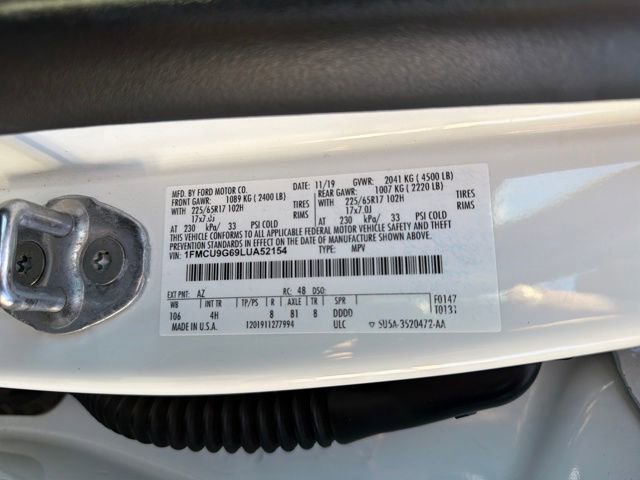 Used 2020 Ford Escape SE image 32