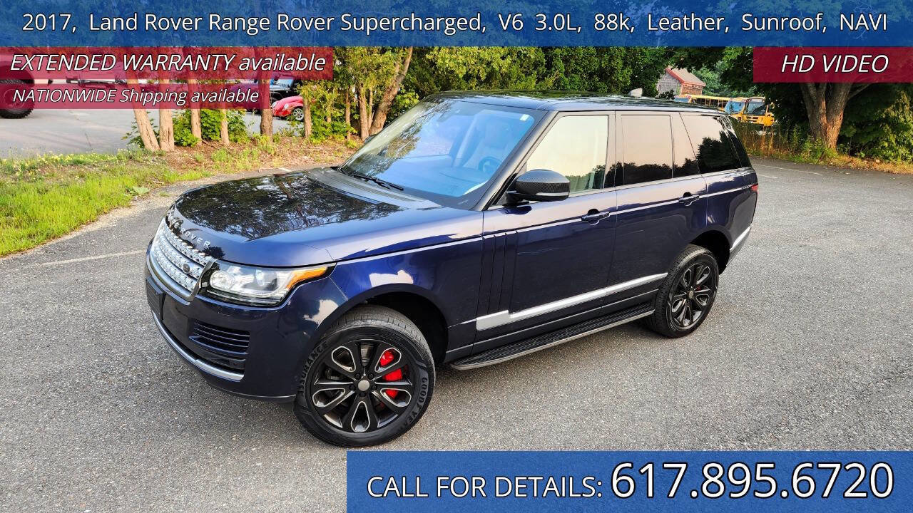Used 2017 Land Rover Range Rover HSE AWD/4WD image 1