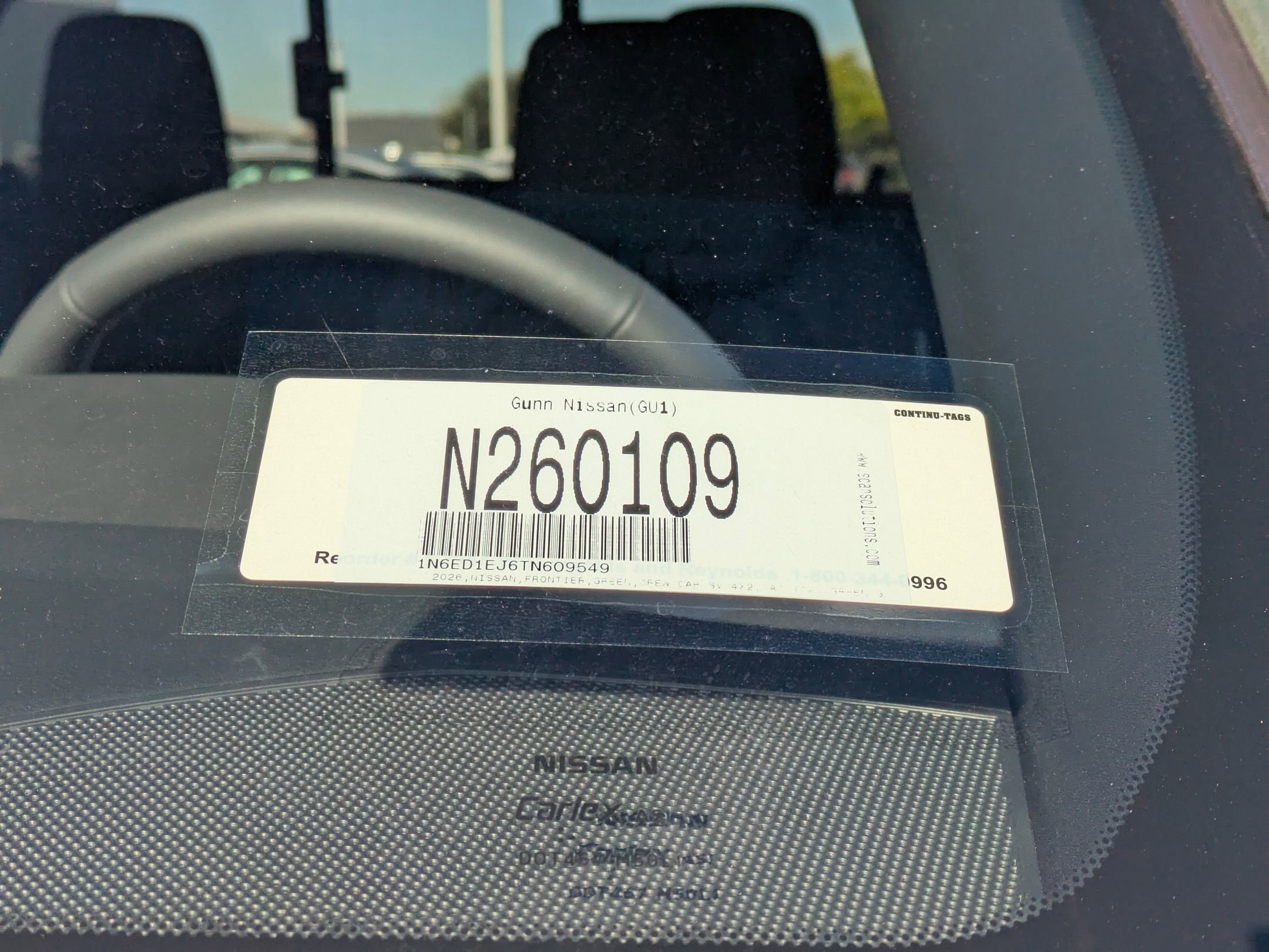 New 2026 Nissan Frontier SV image 22