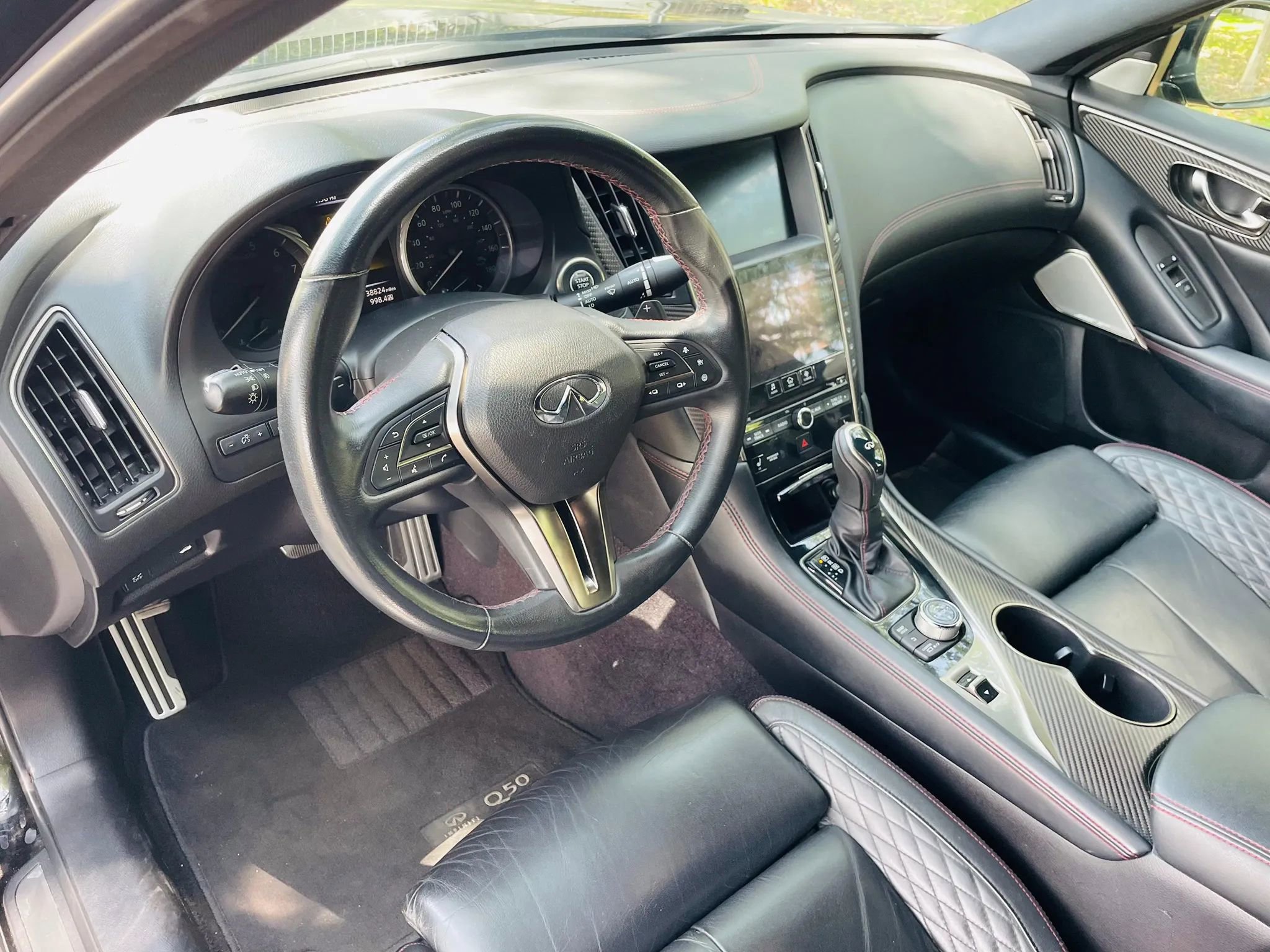 Used 2021 INFINITI Q50 Red Sport 400 AWD/4WD image 11