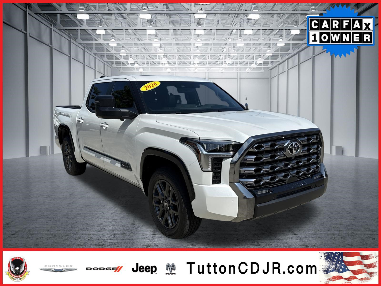 Used 2026 Toyota Tundra Platinum AWD/4WD image 1
