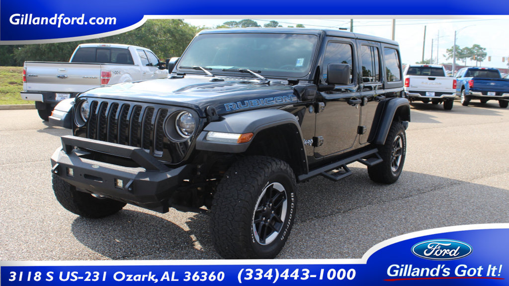Used 2023 Jeep Wrangler Unlimited Rubicon 4xe w/ Cold Weather Group AWD/4WD image 1