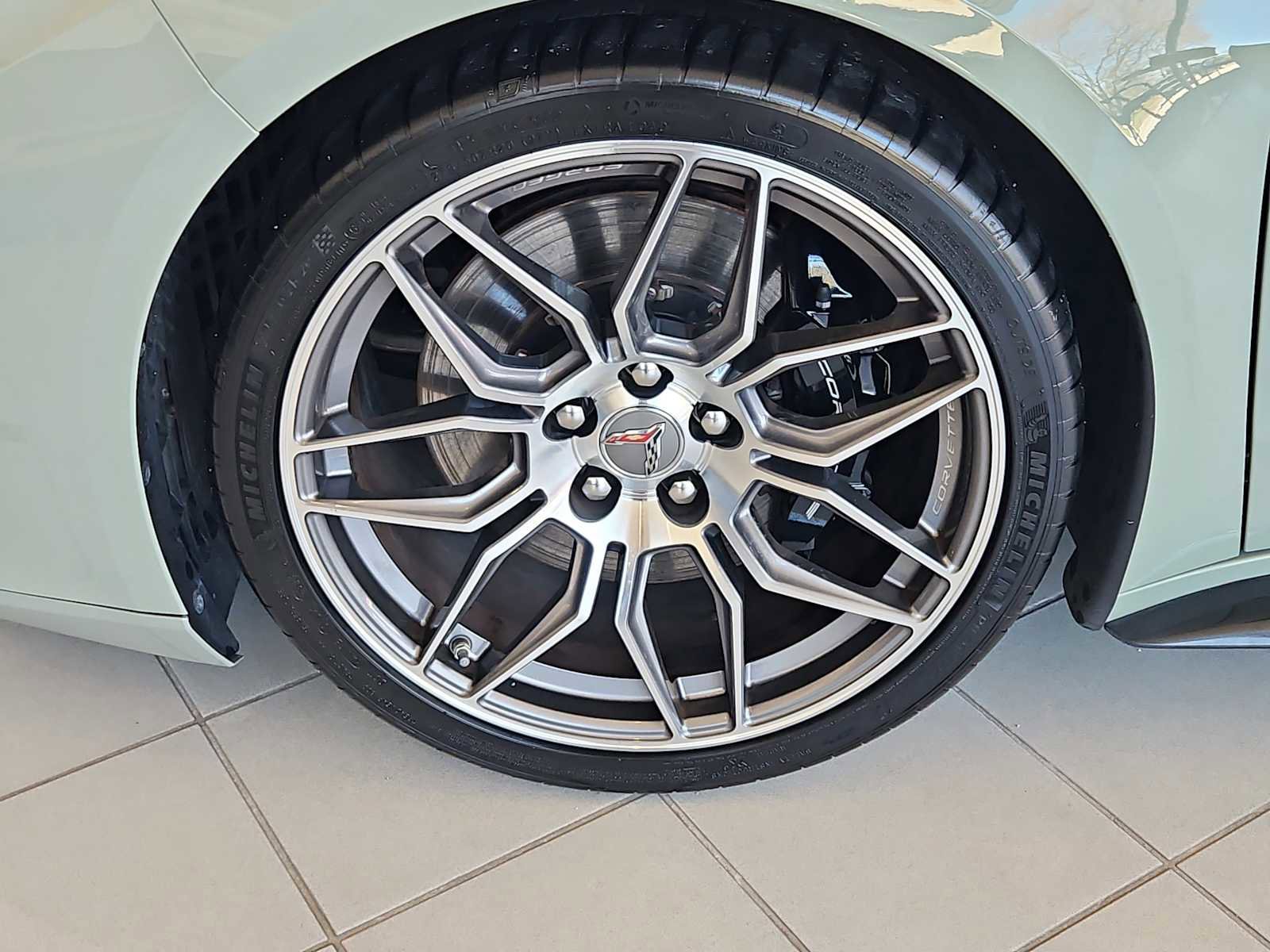 Used 2024 Chevrolet Corvette Z06 w/ Chrome Exterior Badge Package RWD image 7