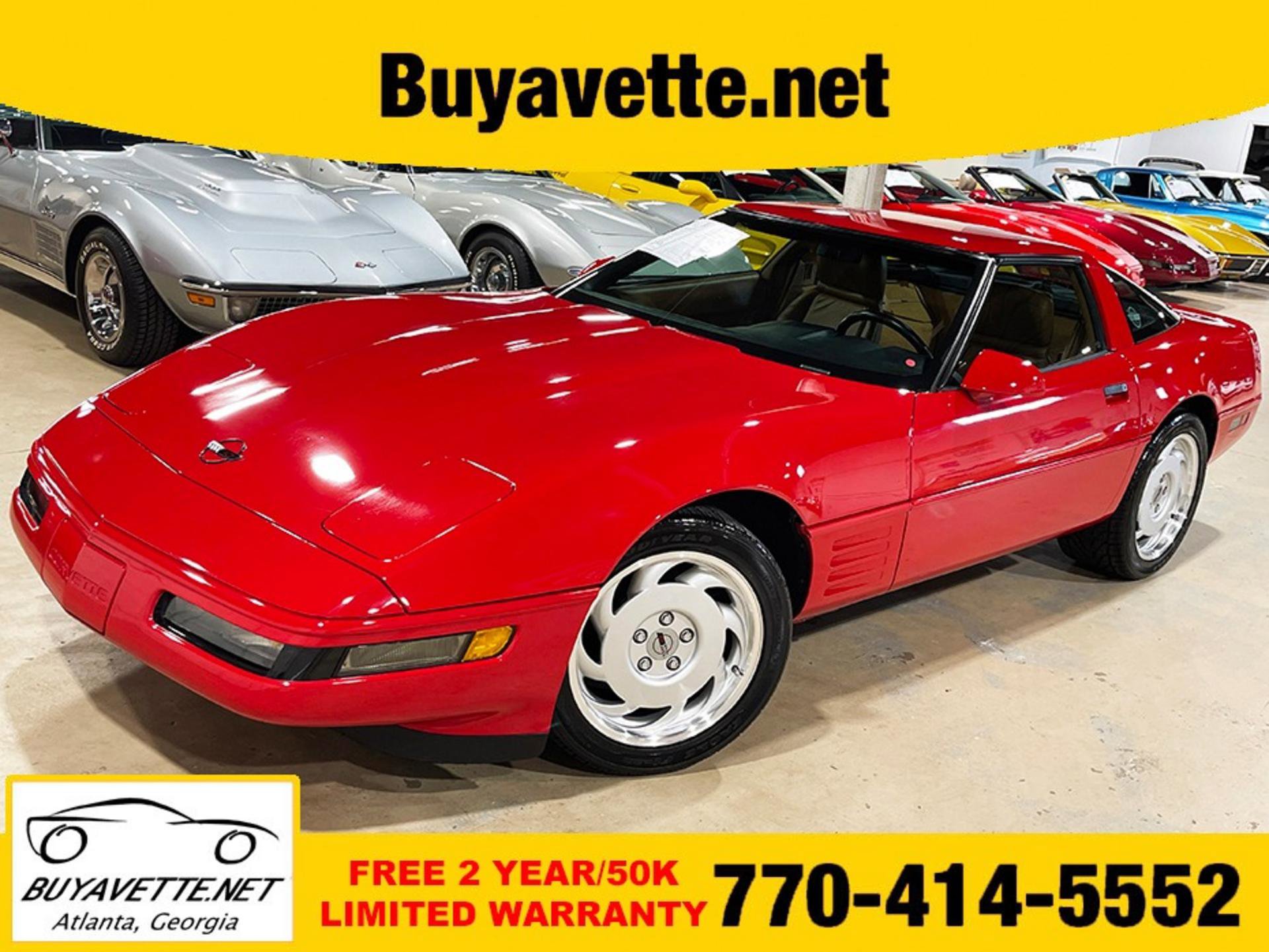 Used 1991 Chevrolet Corvette Coupe image 1