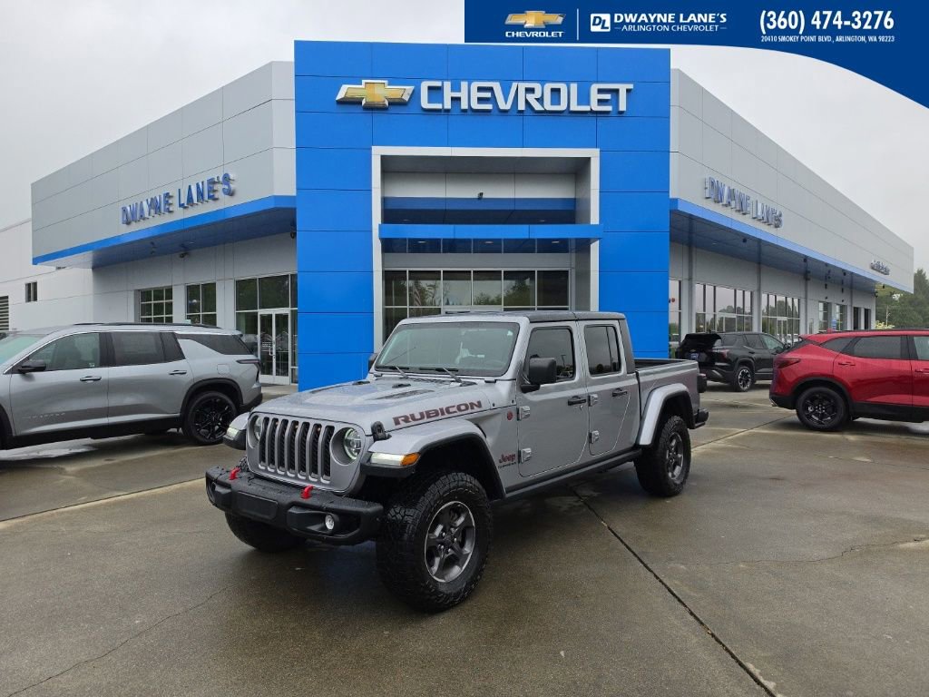 Used 2020 Jeep Gladiator Rubicon w/ LED Lighting Group AWD/4WD image 1