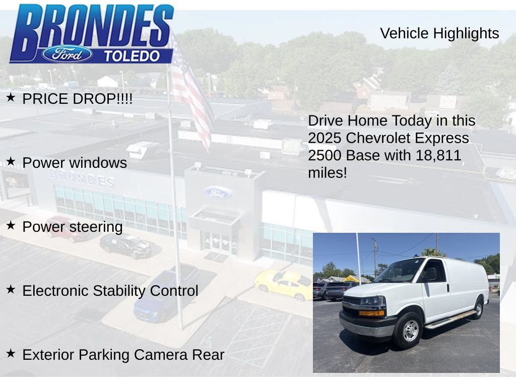 Used 2025 Chevrolet Express 2500 w/ Driver Convenience Package RWD image 5