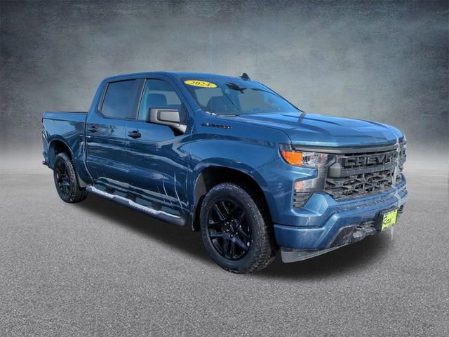 Certified 2024 Chevrolet Silverado 1500 Custom w/ Turbomax Blackout Package image 3