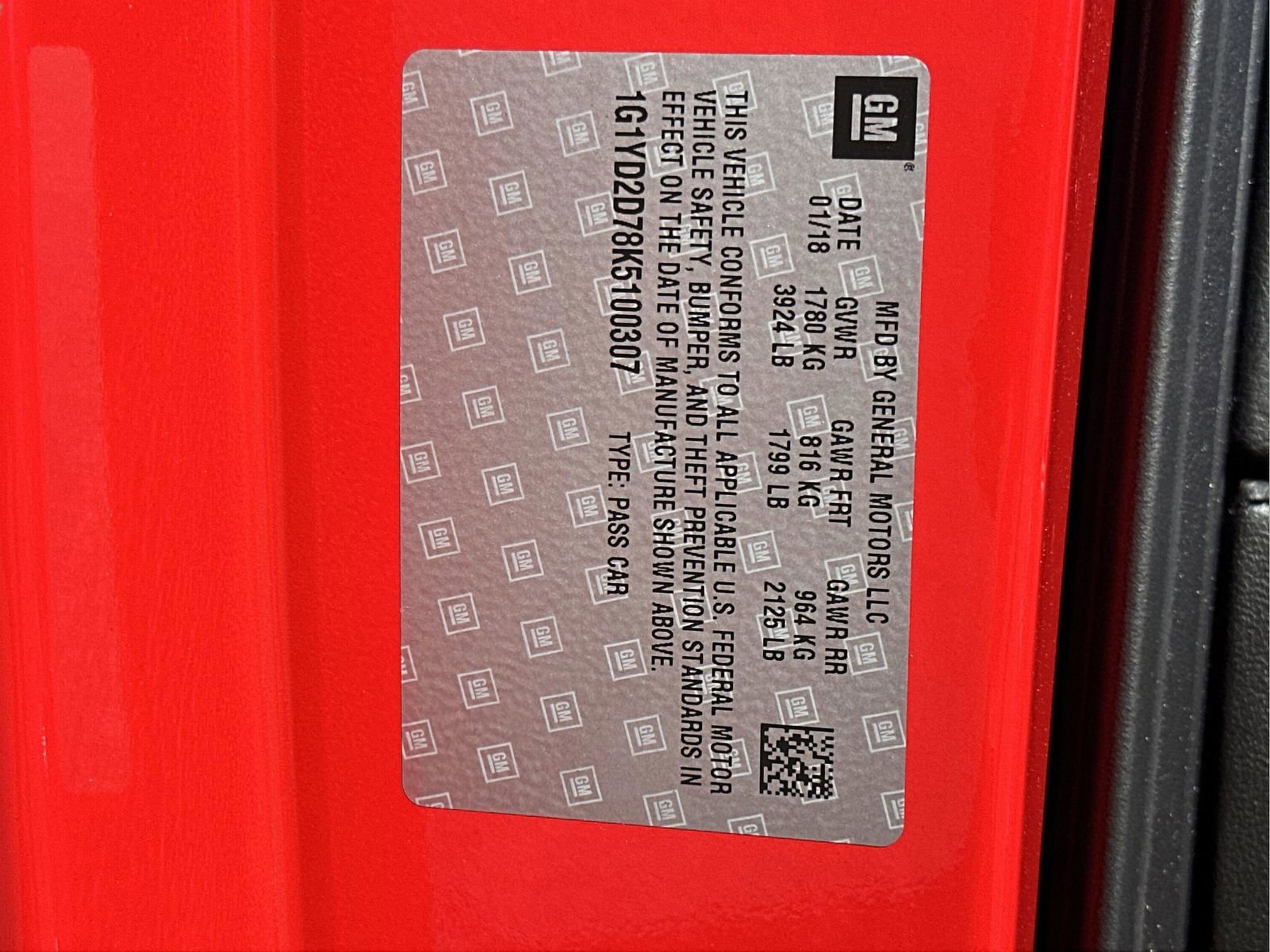 Used 2019 Chevrolet Corvette Stingray Coupe w/ 2LT Preferred Equipment Group image 25