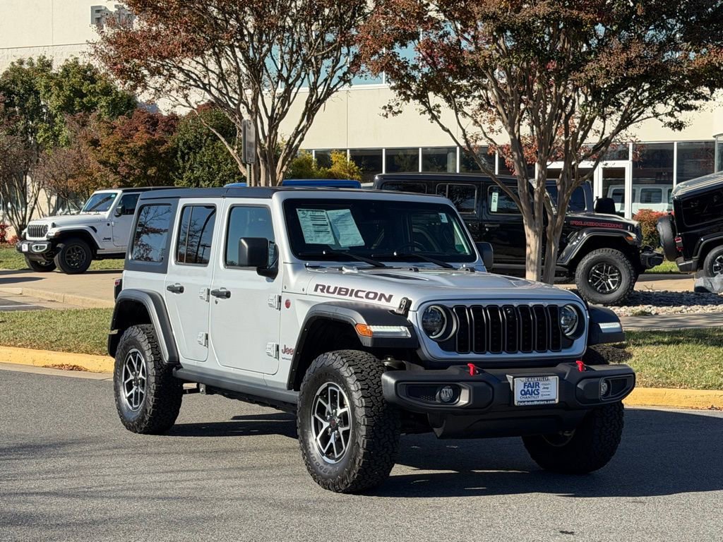 Certified 2024 Jeep Wrangler Unlimited Rubicon w/ Technology Group image 1