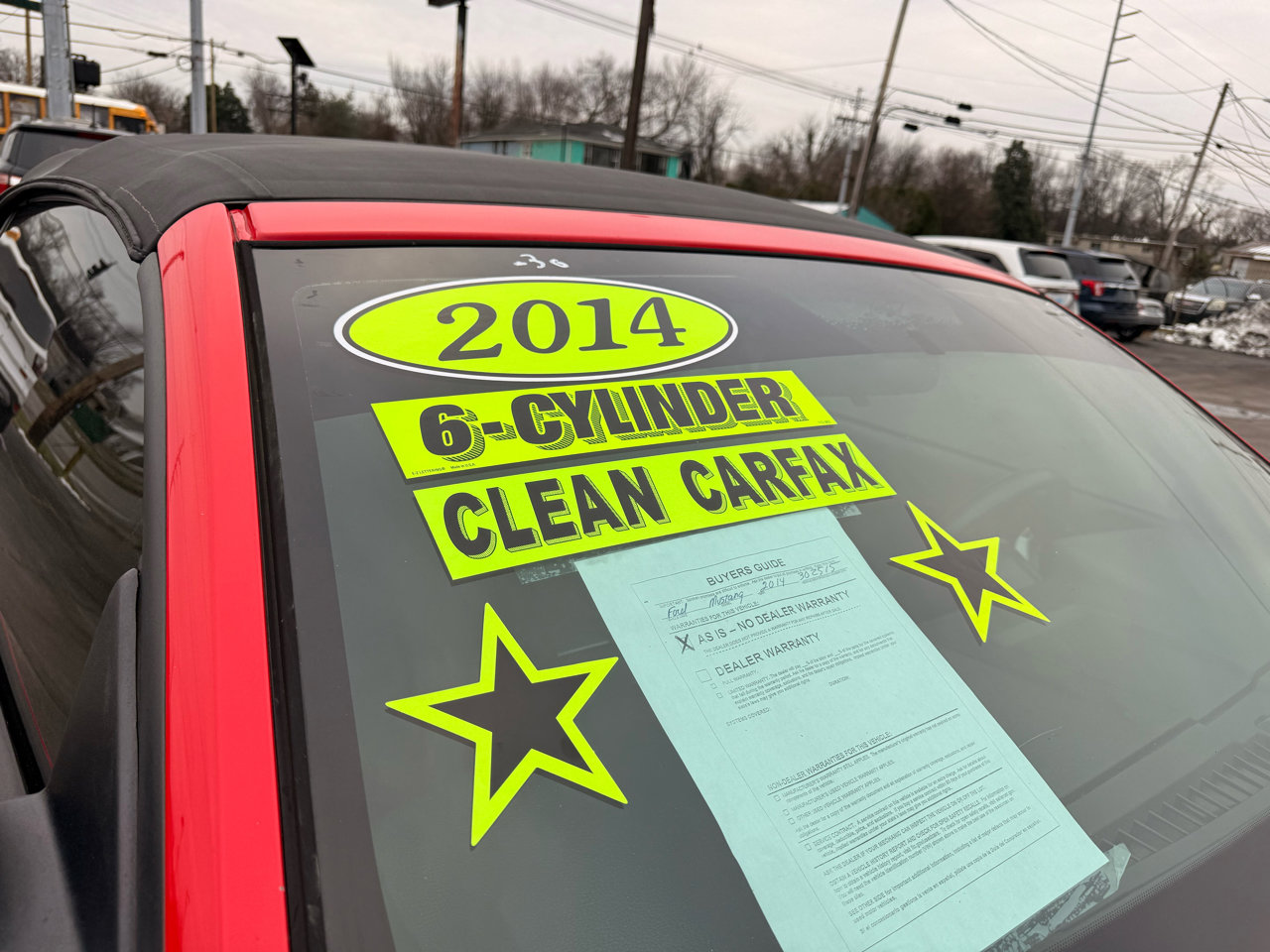 Used 2014 Ford Mustang Convertible image 2