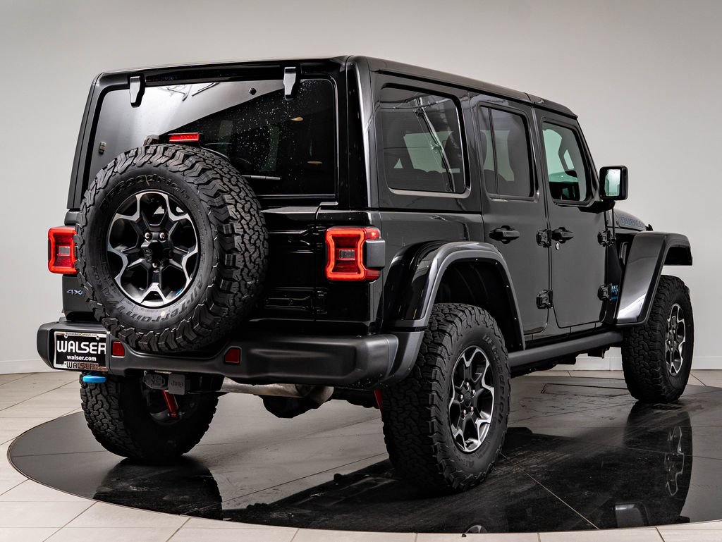 Used 2023 Jeep Wrangler Unlimited Rubicon 4xe w/ Steel Bumper Group AWD/4WD image 10