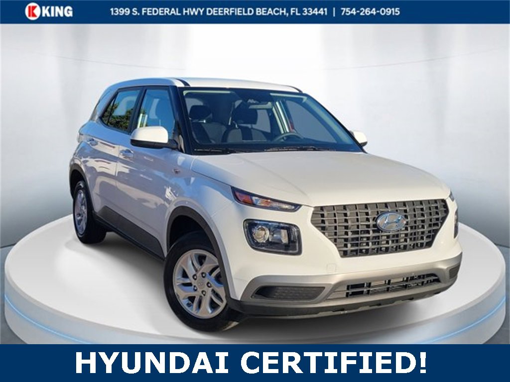 Certified 2025 Hyundai Venue SE