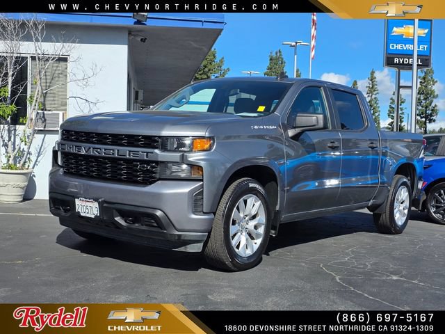 Used 2022 Chevrolet Silverado 1500 Custom RWD image 1