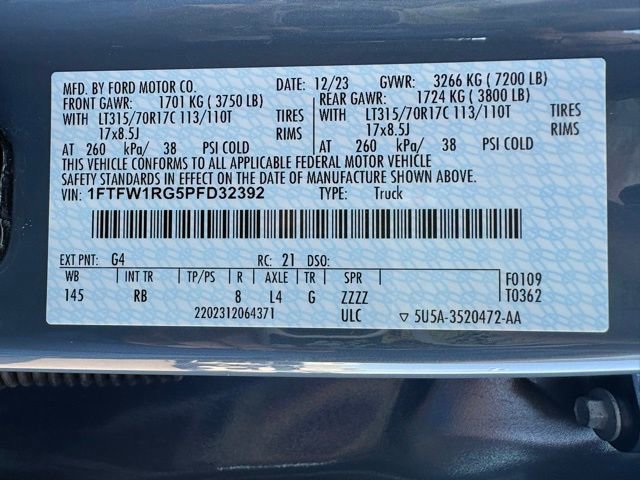 Used 2023 Ford F150 Raptor AWD/4WD image 30
