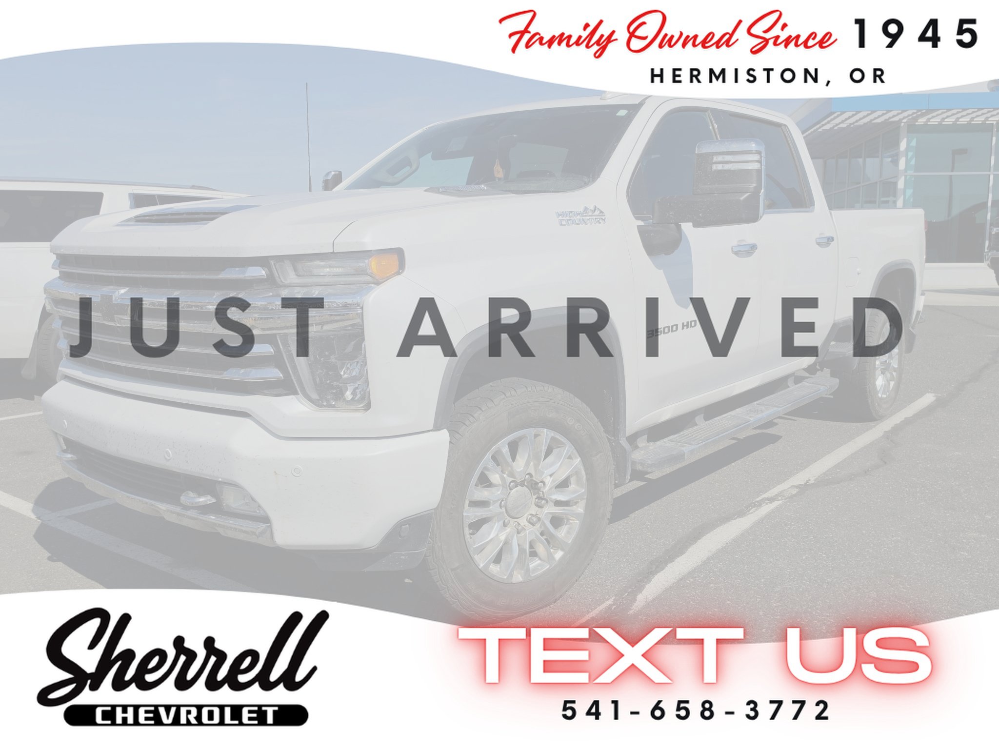 Used 2020 Chevrolet Silverado 3500 High Country w/ Technology Package